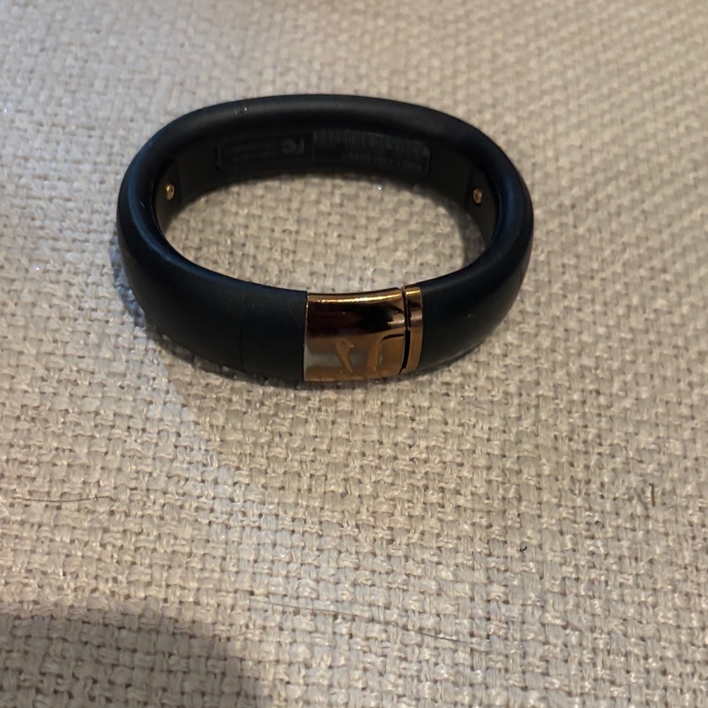 Nike Black and Gold Wristband
